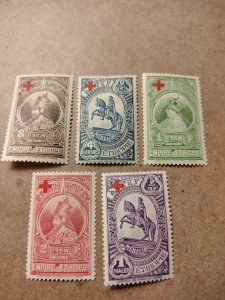 (1532) Ethiopia #B1-B5