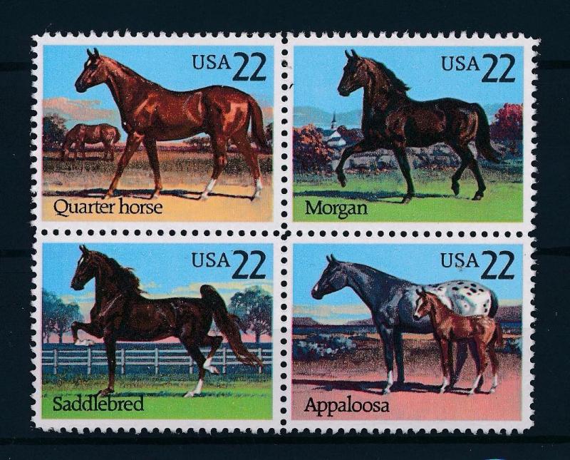 [57705] United States 1985 Horse MNH