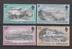 Guernsey 1982 Prints set 4 - Unmounted mint