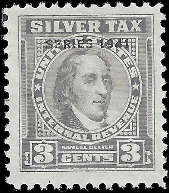 VEGAS 1941 Silver Tax Revenue Sc RG60 MH, OG United States