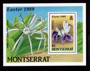 Montserrat # 716 Mint S/S Easter 1989!