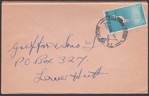 NEW ZEALAND 1959 commercial cover TPO Main Trunk railway pmk...............a3512