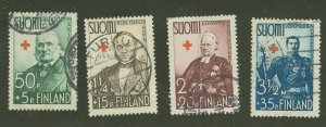 Finland #B27-B30  Single (Complete Set)