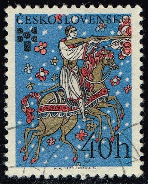 Czechoslovakia #2015 Hero on Horseback; CTO (0.25)