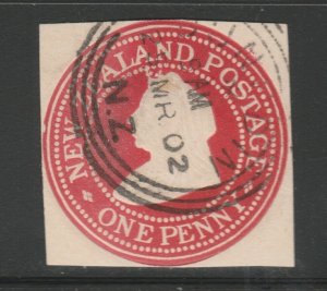 NEW ZEALAND Postal Stationery Cut Out A17P21F21447-