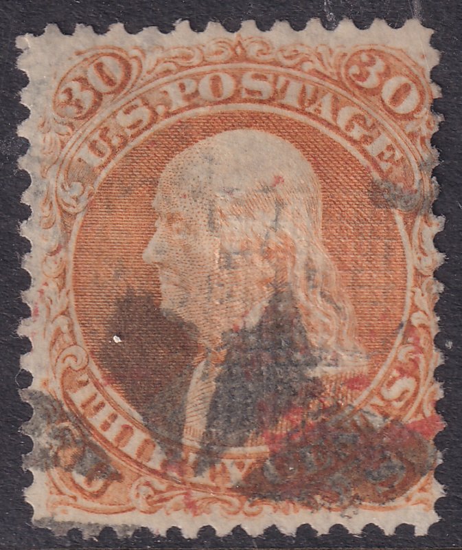 #100 Used, Fine+ (CV $1000 - ID47267) - Joseph Luft