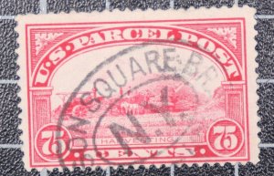 Scott Q11 75 Cents Parcel Post Used Nice Stamp SCV $35.00