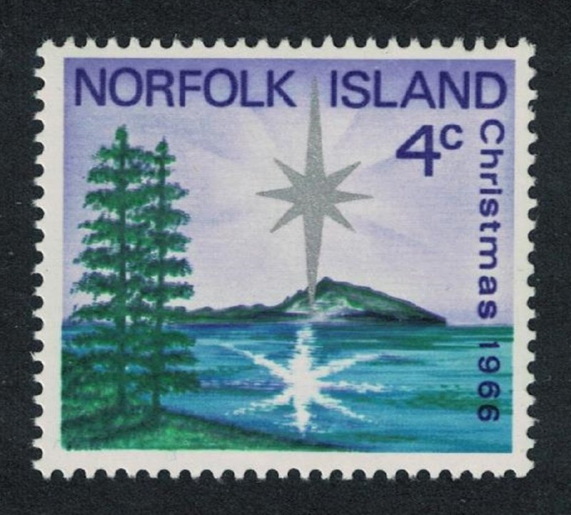 Norfolk Christmas 1966 MNH SC#99 SG#76