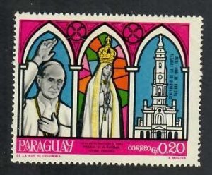 Paraguay; Scott 1128; 1968; Unused; NH