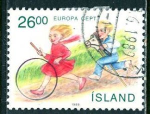 Iceland 1989: Sc. # 676;  Used Single. Stamp
