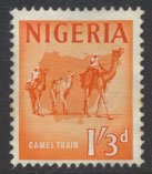 Nigeria  SG 97 SC# 109 Used 1961 Definitive Hornbill please see scan