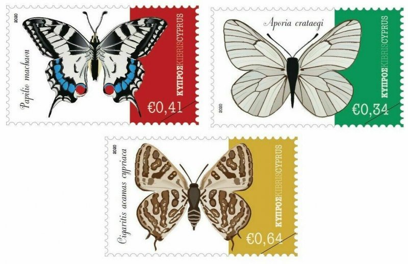 CYPRUS/2020, Butterflies of Cyprus, MNH