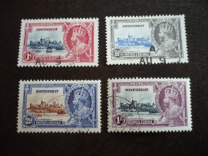 Stamps - Montserrat - Scott# 85-88 - Used Set of 4 Stamps