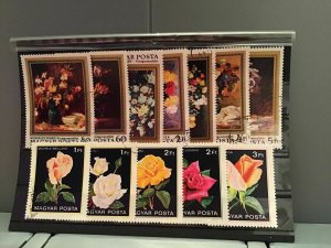 Hungary Flowers  stamps R22621