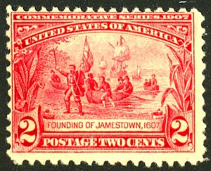 U.S. #329 MINT OG NH