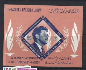 JORDAN (PP2310B)    KENNEDY S/S   SG MS 660      MNH