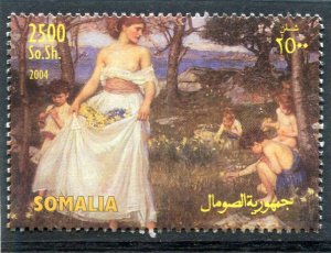 Somalia 2004 JOHN WATERHOUSE English Painter Nudes 1 value Perforated Mint (NH)