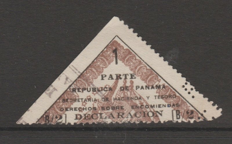 Panama fiscal Revenue stamp 8-9-20-