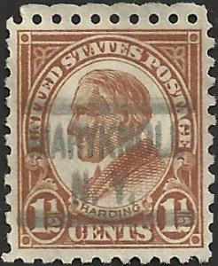 # 582 USED BROWN WARREN G. HARDING