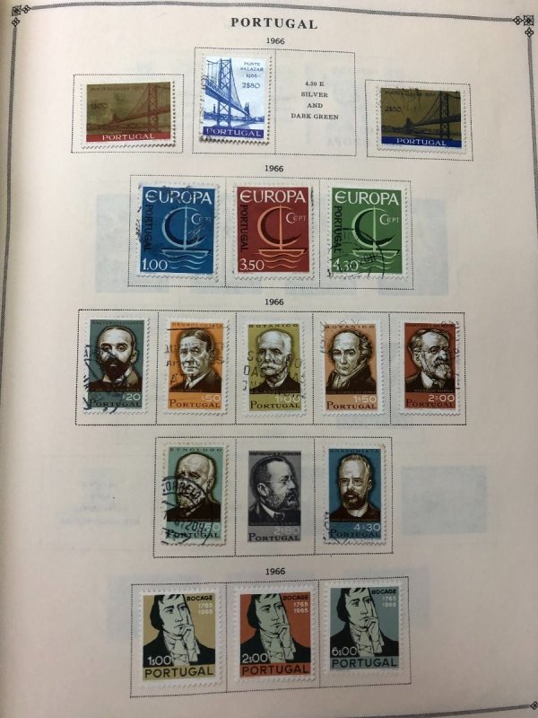 INTERNATIONAL COLLECTION IN SCOTT ALBUM – PORTUGAL TO RUSSIA – 423335