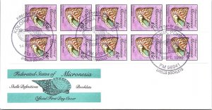 Micronesia, Worldwide First Day Cover, Seashells