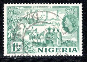 Nigeria Scott # 82, used