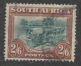 South Africa 30d  Engraved  Perf 14 x 13 1/2 SC:$22.50