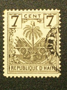 Haiti Scott #42 used