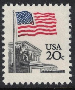 United States; #1894 Flag Over Supreme Court; Mint Never hinged MNH