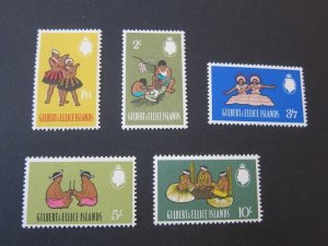 Gilbert & Ellice 1965 Sc 98-102 MNH