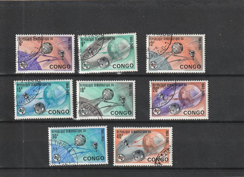 Congo Democratic Republic  Scott#  534-41  CTO