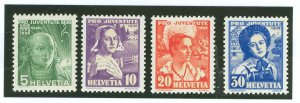 Switzerland #B81-4  Single (Complete Set)