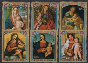 Burundi 441-43;C193-95 MNH 1973 Christmas (ak3827)