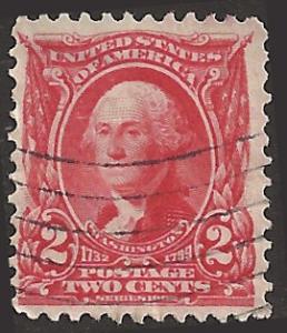# 301 CARMINE USED GEORGE WASHINGTON