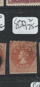 CHILE (P2006B) COLUMBUS 5C SC1    VFU  COPY 2   STAMP 6/3