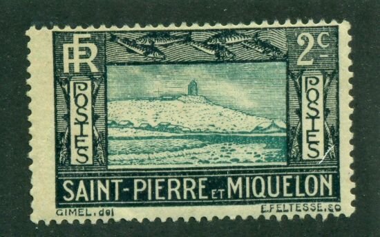 St. Pierre & Miquelon 1932 #137 MH SCV(2024)=$0.40