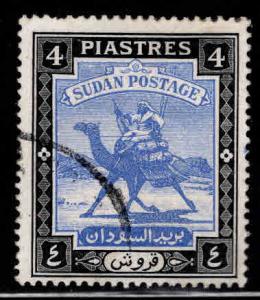 SUDAN Scott 88 Used Camel Mail stamp