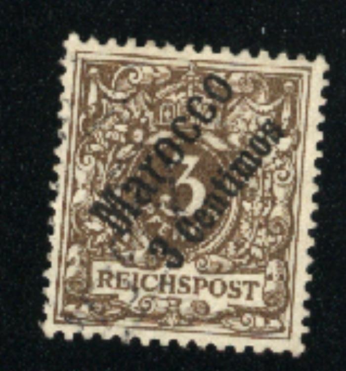 Germany Offices in Morocco #1   Mint VF 1899  PD