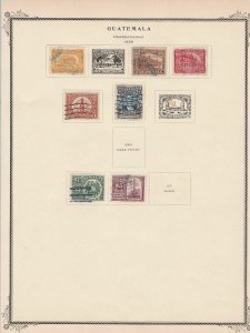 guatemala stamps page ref 17222