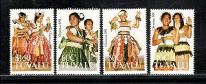TUVALU SC# 582-85 FVF/MOG