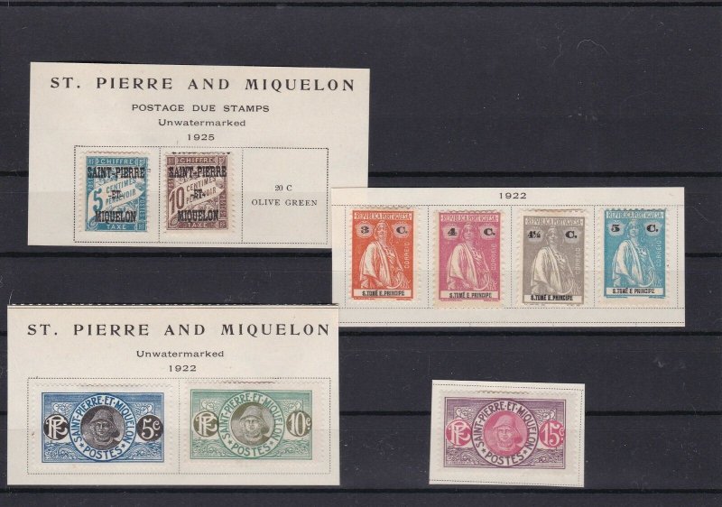 saint pierre and miquelon stamps ref r10534