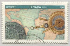 1407 Canada 84c City of Montreal Anniv, used