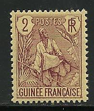 French Guinee # 19, Mint Hinge