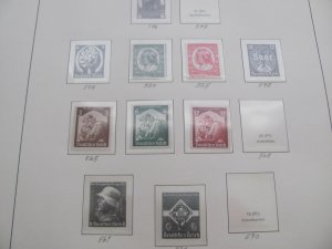 GERMANY 1934-5 HINGED LOT (153)