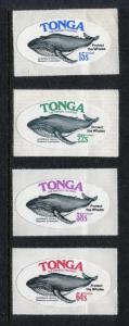 Tonga 412-418, C229-C238 MNH, Endangered Wildlife Marine Life Whales 1978 x27868