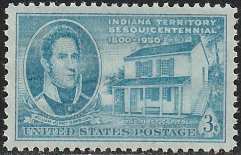 996 MNH single Indiana Territory - no per item S&H fee