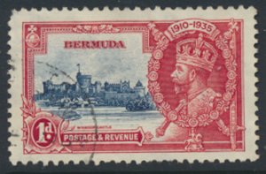 Bermuda  SG 94 SC# 100 Used   Silver Jubilee see details and scans