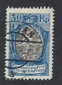 LIECHTENSTEIN SC# 81 F-VF U 1925
