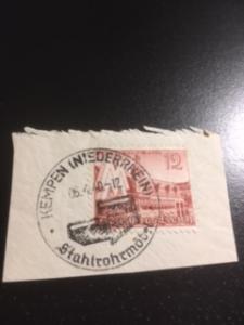 Germany sc 496 u on piece cancel