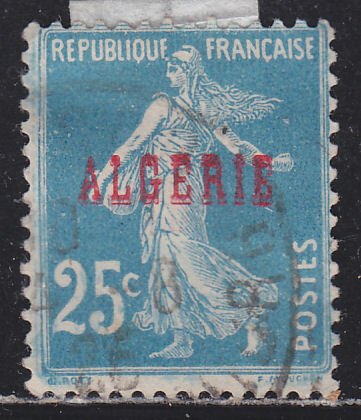 Algeria 13 Sower O/P 1924